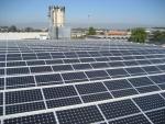 La distesa dei 1088 moduli Conergy P 175M