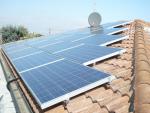 Parziale integrazione architettonica, 2,86 kWp, 13 moduli Conergy PowerPlus 220P, Si poli-cristallino