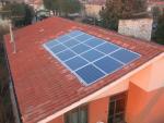 Totale integrazione architettonica, 3,0 kWp, 15 moduli Solarfun SF190-27-P200, Si poli-cristallino