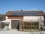 Totale integrazione architettonica, 2,88 kWp, 16 moduli Conergy C180 M, Si mono-cristallino